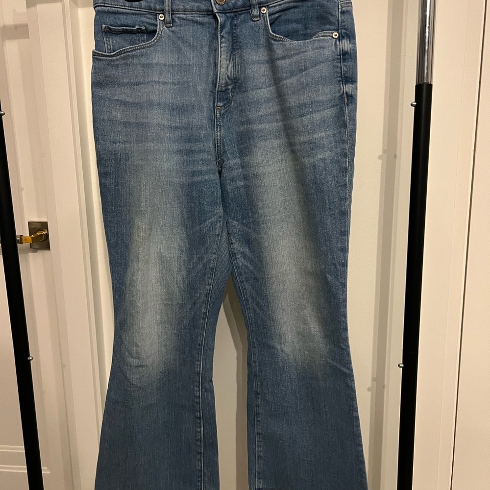 LOFT Light Blue Flare Jeans